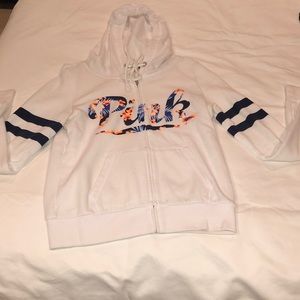 PINK full sip hoodie